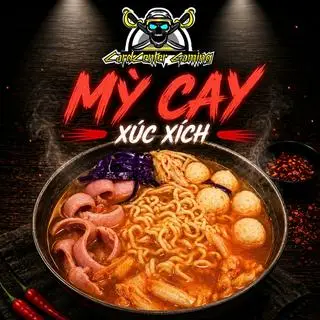 Hình ảnh Mỳ Cay Xúc Xích