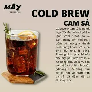 Hình ảnh Cold Brew Cam Sả (Cà Phê Ủ Lạnh)