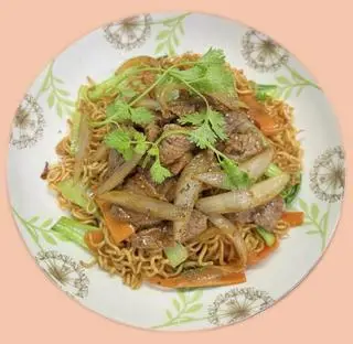 Hình ảnh Mì gói xào bò