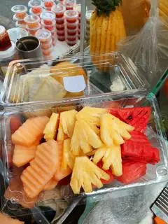 Hình ảnh Trái cây dưa lưới - thơm - dưa hấu