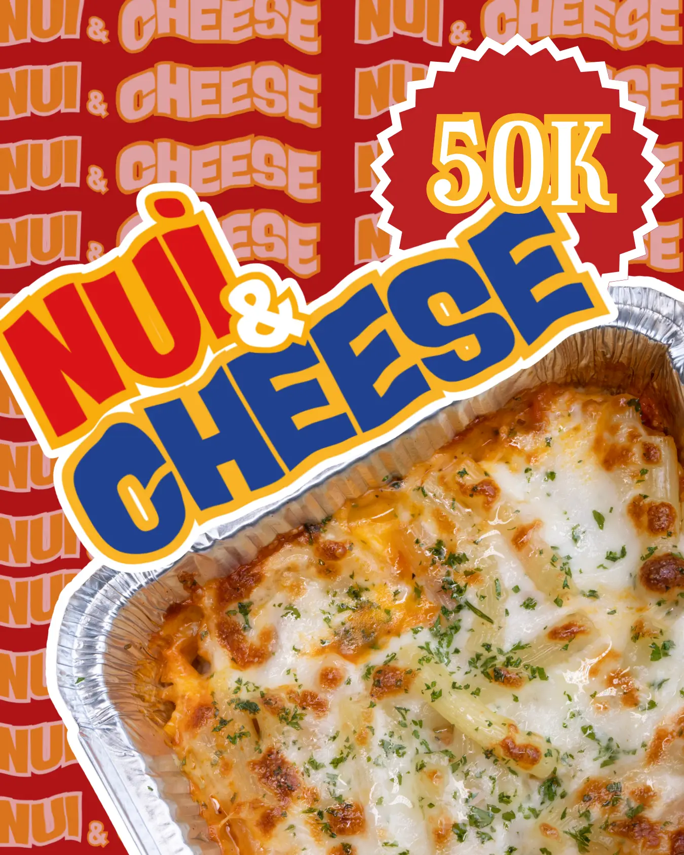 Hình ảnh Nui n cheese