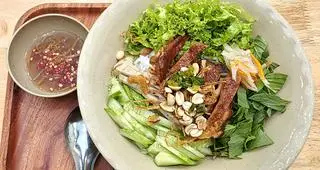 Hình ảnh Bún thịt nướng Chay