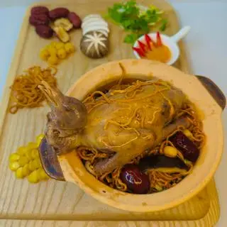 Hình ảnh BỒ CẦU TIỀM HẠT SEN BÔNG ĐÔNG TRÙNG