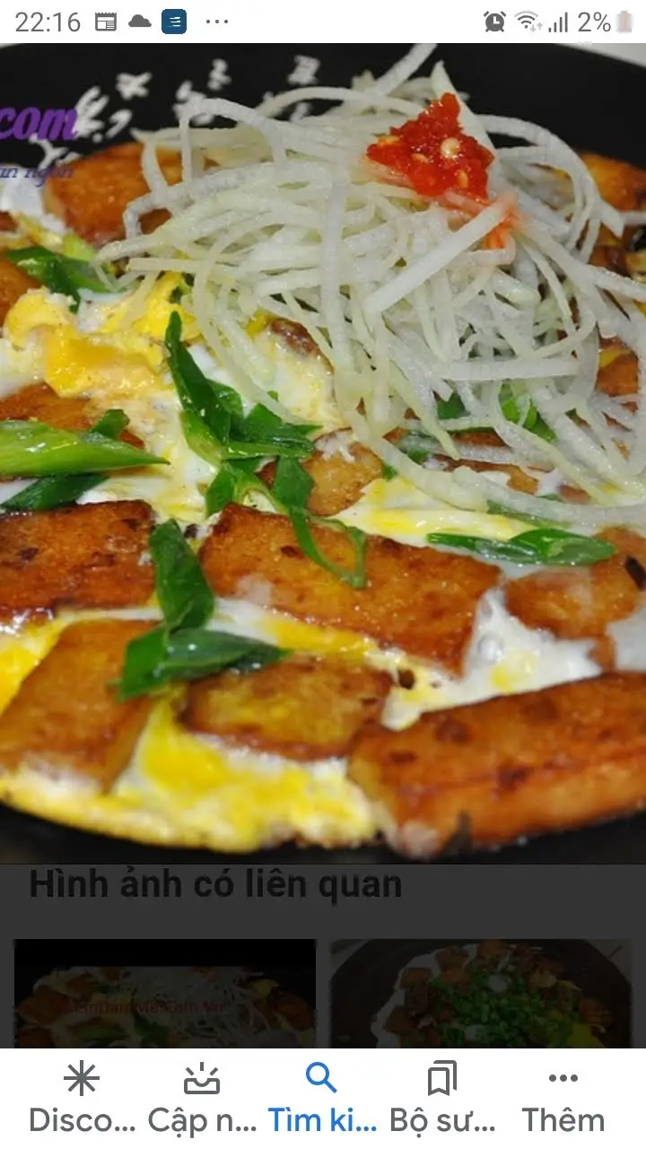 Hình ảnh Bột Chiên Khoai Môn 2 trứng