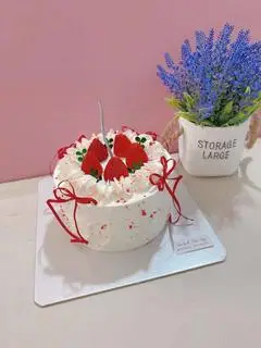 Hình ảnh bánh dâu xinh sz 2 