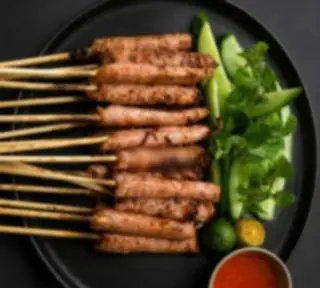 Hình ảnh Nem chua nướng