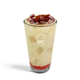 Hình ảnh Trà sữa vải hồng