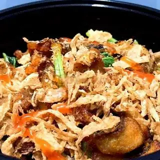 Hình ảnh Bánh Đa Trộn Đầy Đủ