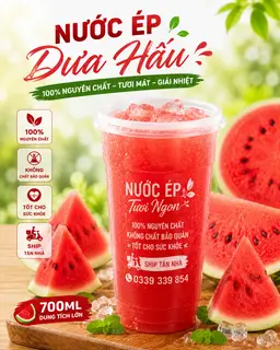 Hình ảnh Nước ép dưa hấu