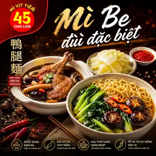 Hình ảnh Mì góc 1/4 thố đặc biệt 