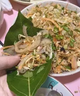 Hình ảnh Nộm Sứa Xoài Xanh 