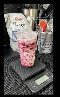 Hình ảnh sữa chua việt quất