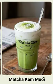 Hình ảnh Matcha latte kem muối-size 700ml