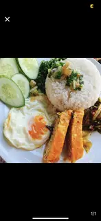 Hình ảnh cơm tấm -chả -ốp La 