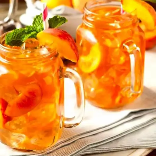 Hình ảnh Trà Đào Cam Sả