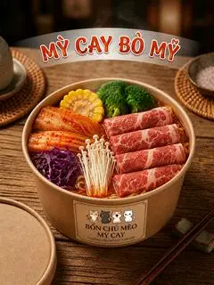 Hình ảnh Mỳ cay bò Mỹ