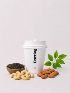 Hình ảnh Mè Đen - Hạnh Nhân - Hạt Điều (250ml)