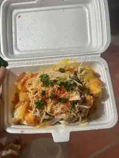 Hình ảnh Bánh mì nướng muối ớt - sốt trứng muối