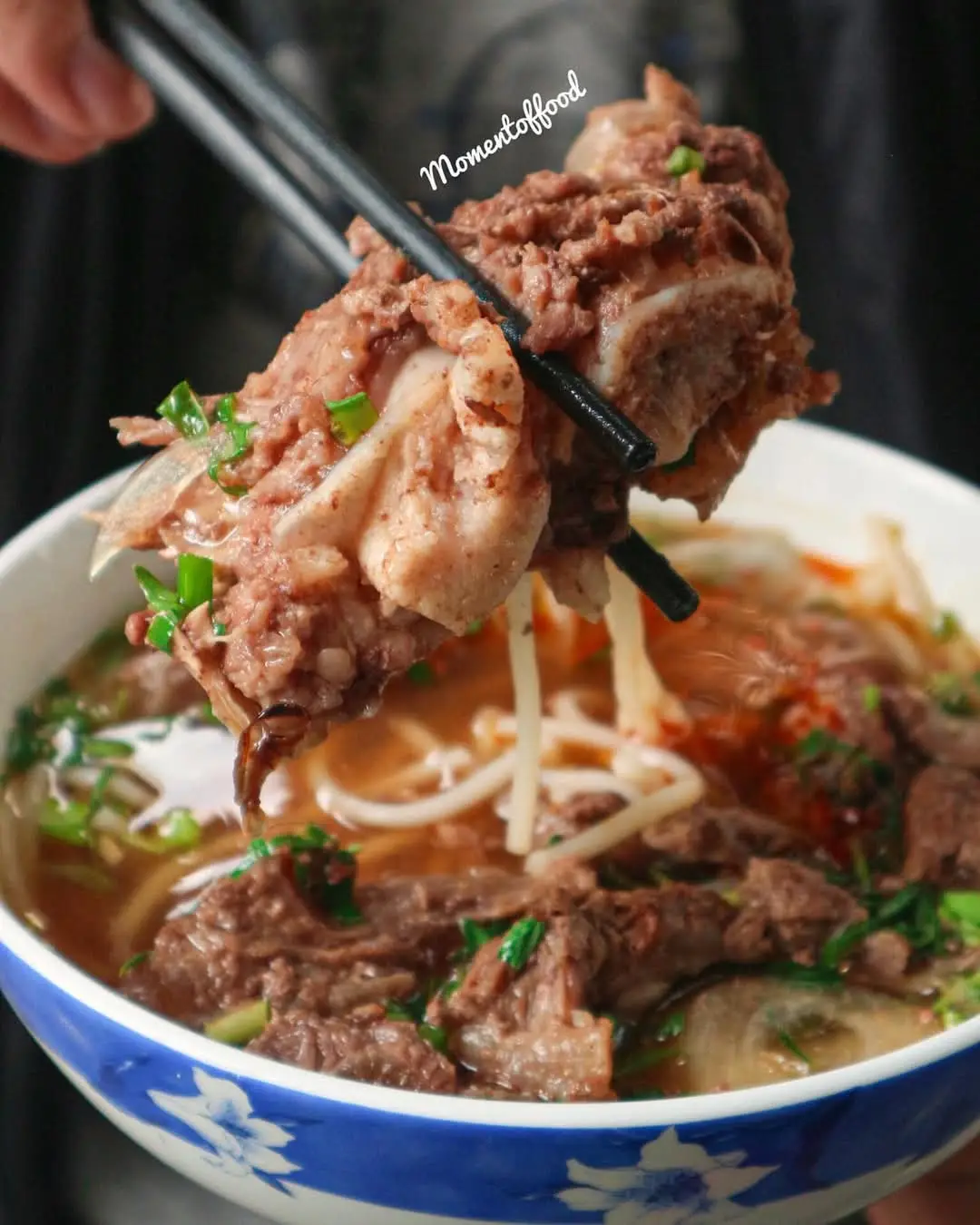 Hình ảnh BÚN BÒ SỤN + BẮP BÒ HOẶC ( NẠM ) THÊM 3 MIẾNG BẮP