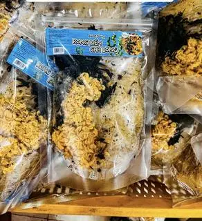 Hình ảnh Bánh tráng rong biển mix chà bông/ túi 120gr
