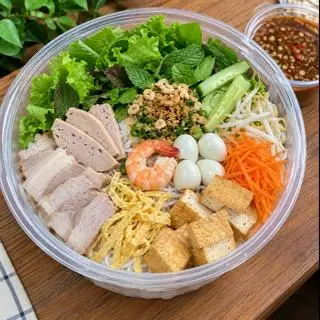 Hình ảnh Bún Mắm Nêm Đầy Đủ 