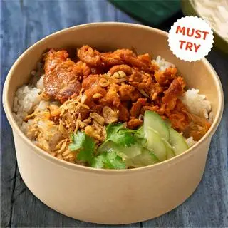 Hình ảnh Xôi thịt nướng