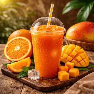 Hình ảnh Cam mix Xoài (500ml)