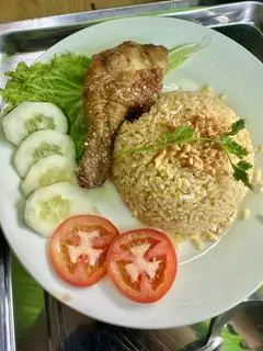 Hình ảnh Gà xốt mắm tỏi đùi nhỏ