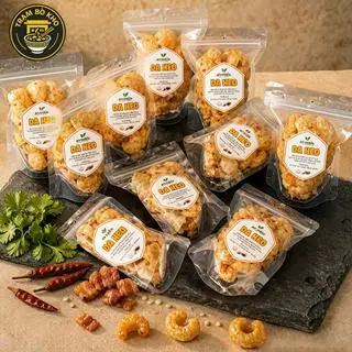 Hình ảnh 1 SÂU 10 BỊCH DA HEO CHIÊN GIÒN MẮM TỎI 25G