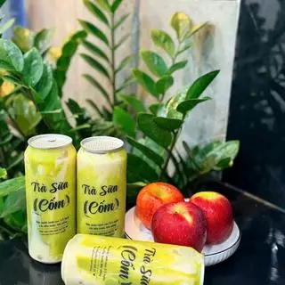 Hình ảnh trà sữa cốm/500 ml