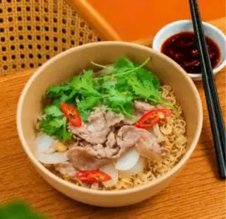 Hình ảnh mì xào bò