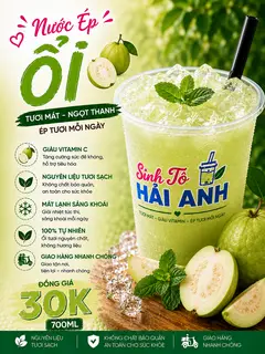 Hình ảnh Nước Ép Ổi ( Sz L 700ml )