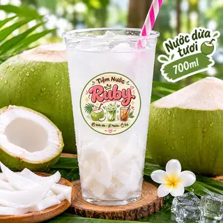 Hình ảnh Nước Dừa Tươi 700ml