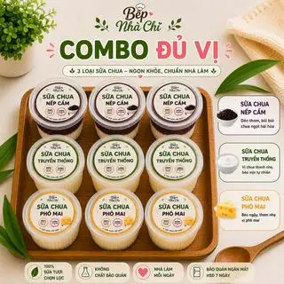 Hình ảnh Set Sữa Chua Đủ Vị 