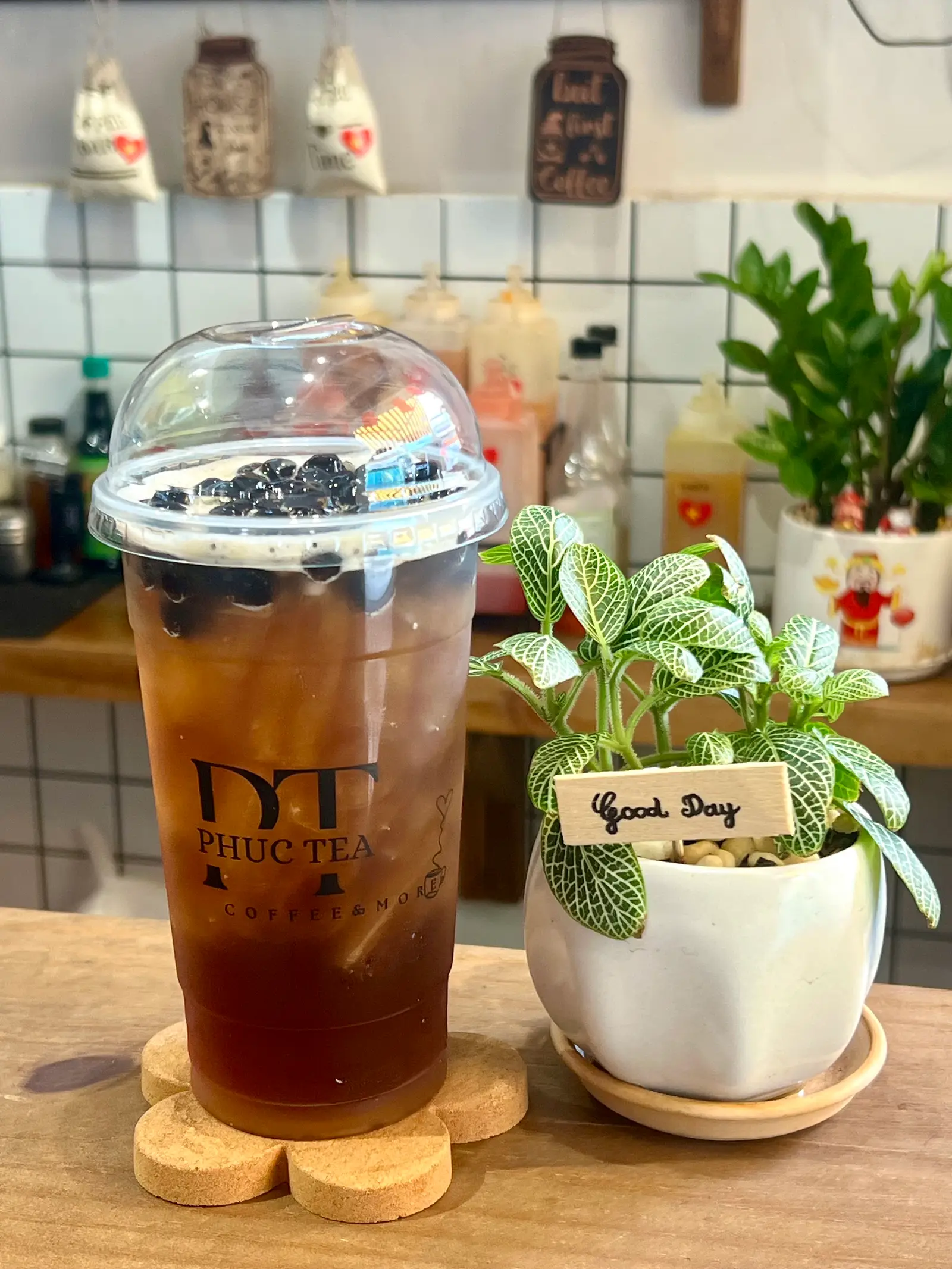 Hình ảnh Hồng Trà Sủi Bọt
