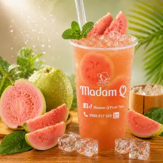 Hình ảnh Trà Ổi Hồng GÂY NGHIỆN