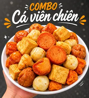 Hình ảnh Combo Cá Viên Chiên Thập Cẩm ( lớn ) 