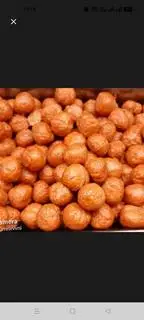 Hình ảnh cơm chả viên sốt chua ngọt + món phụ 