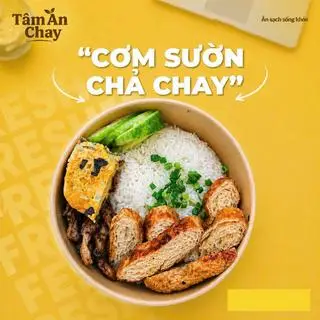 Hình ảnh Cơm sườn chả chay