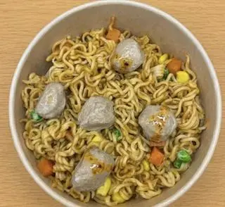 Hình ảnh Mì Indomie bò viên