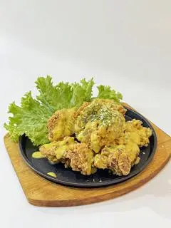 Hình ảnh Gà Sốt Mù Tạt Mật Ong Phô Mai Kéo Sợi