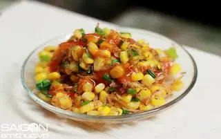 Hình ảnh bắp xào thơm ngon 