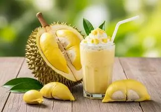Hình ảnh sinh tố sầu riêng