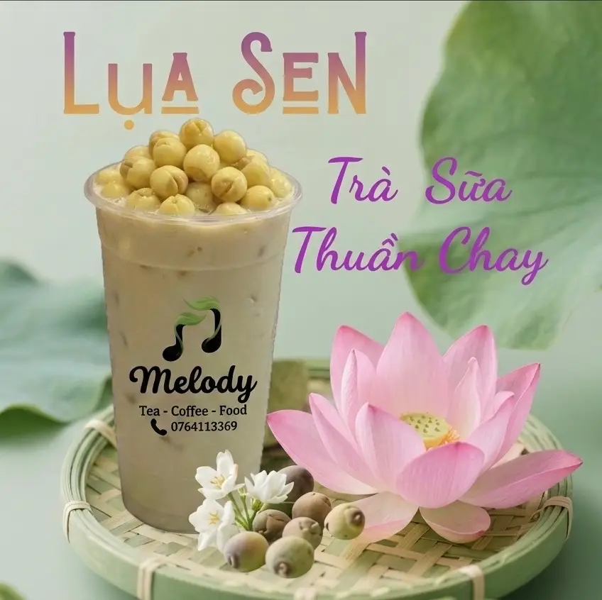 Hình ảnh Lụa Sen - Trà Sữa Thuần Chay