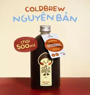 Hình ảnh Chai 500ml - Coldbrew Nguyên Bản