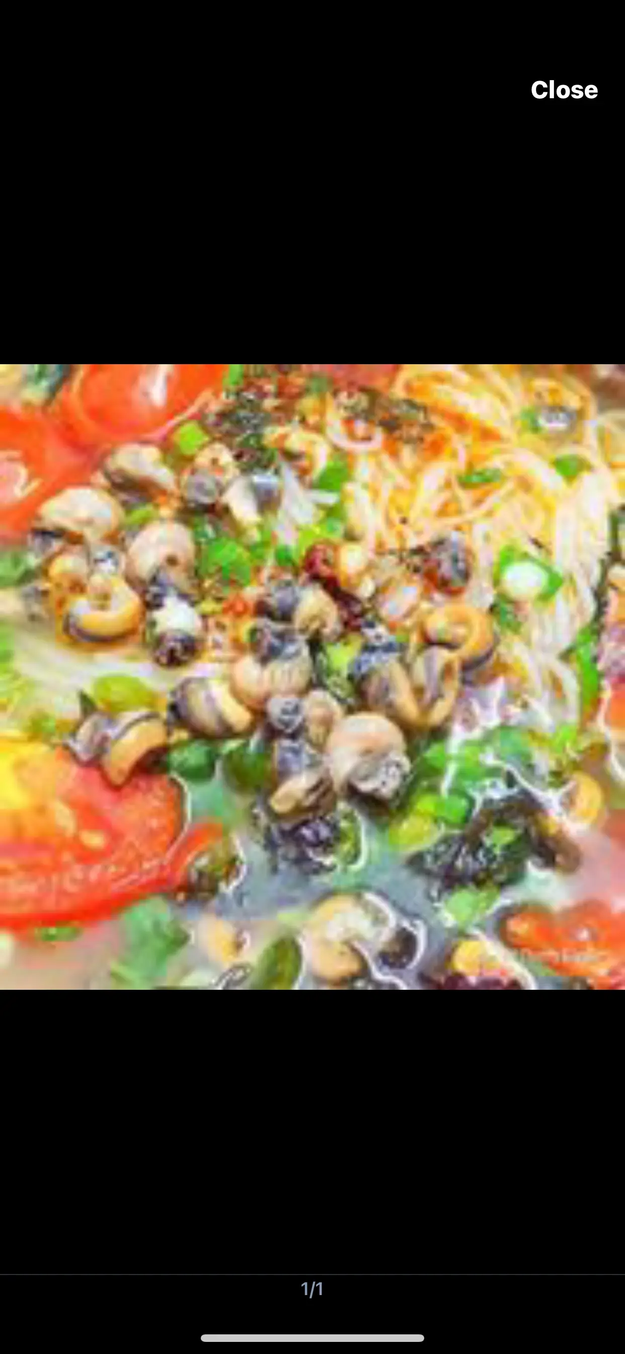 Hình ảnh bún riêu ốc nhỏ 
