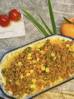 Hình ảnh Cơm Rang Thịt Chưng Mắm Tép tặng 1 ly coca