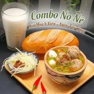 Hình ảnh Combo No Nê: Xíu Mại 5 Viên + Nước Tùy Chọn
