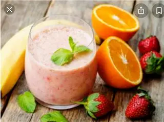 Hình ảnh Nước Ép cam dâu Ly Lớn