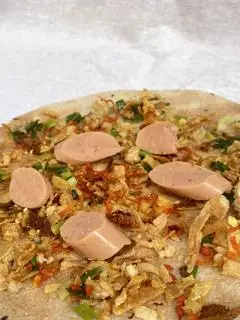 Hình ảnh Bánh Tráng Nướng Xúc Xích